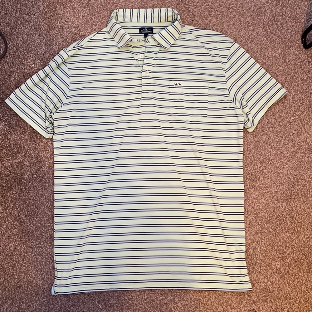 Fish Hippie Polo Shirt